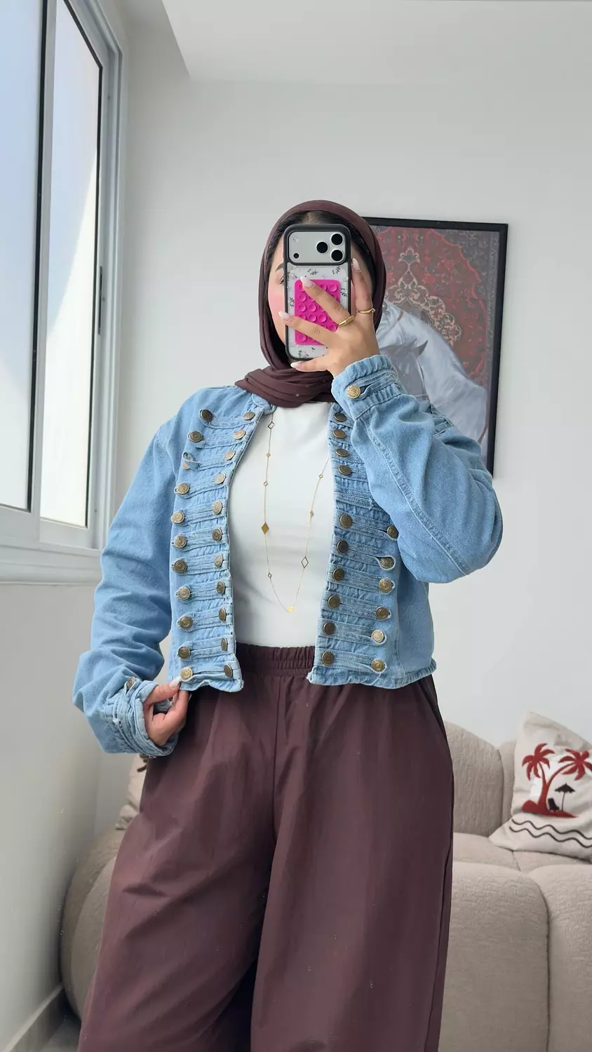 Trendy denim jacket 3