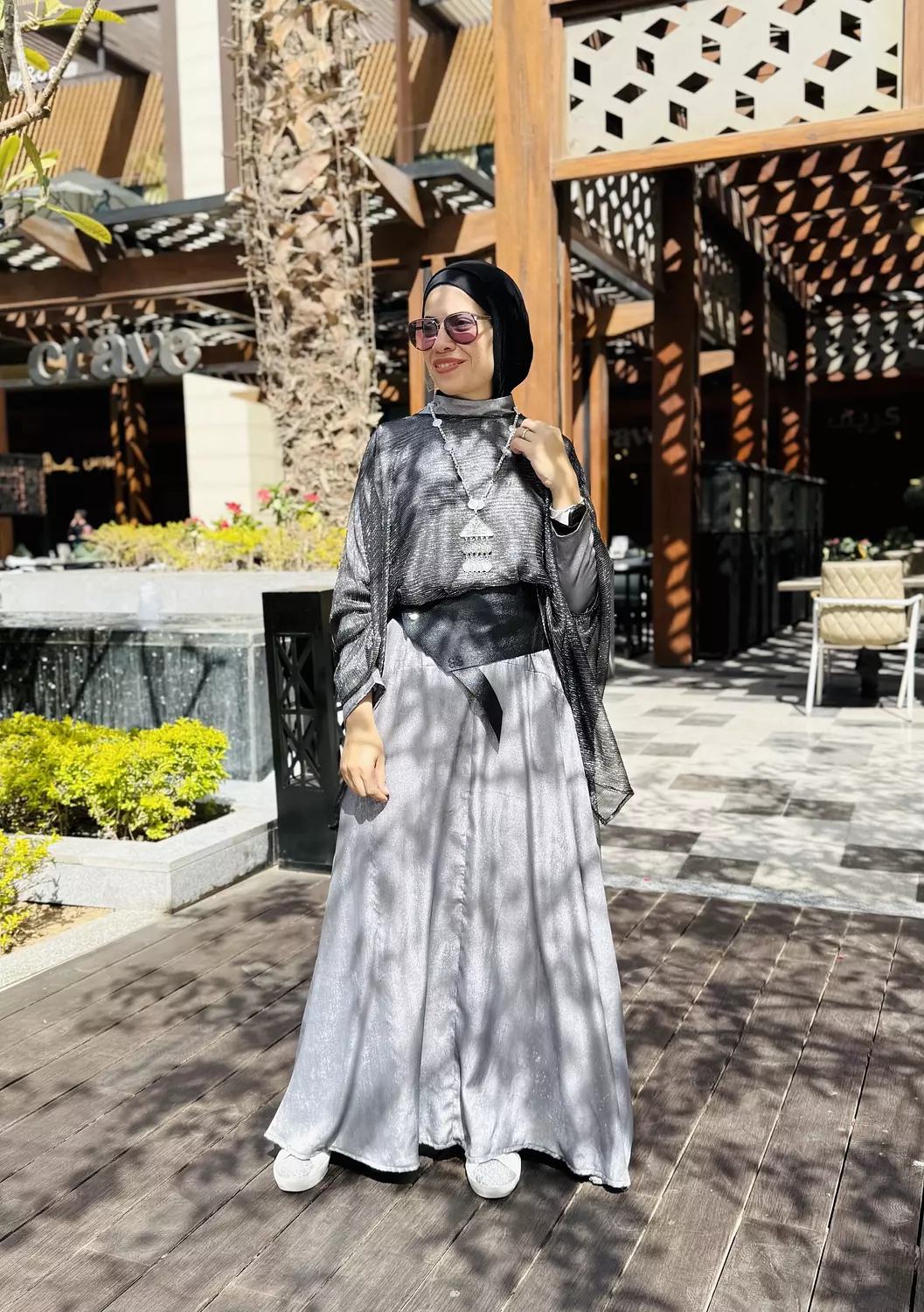 Gray dress hover image