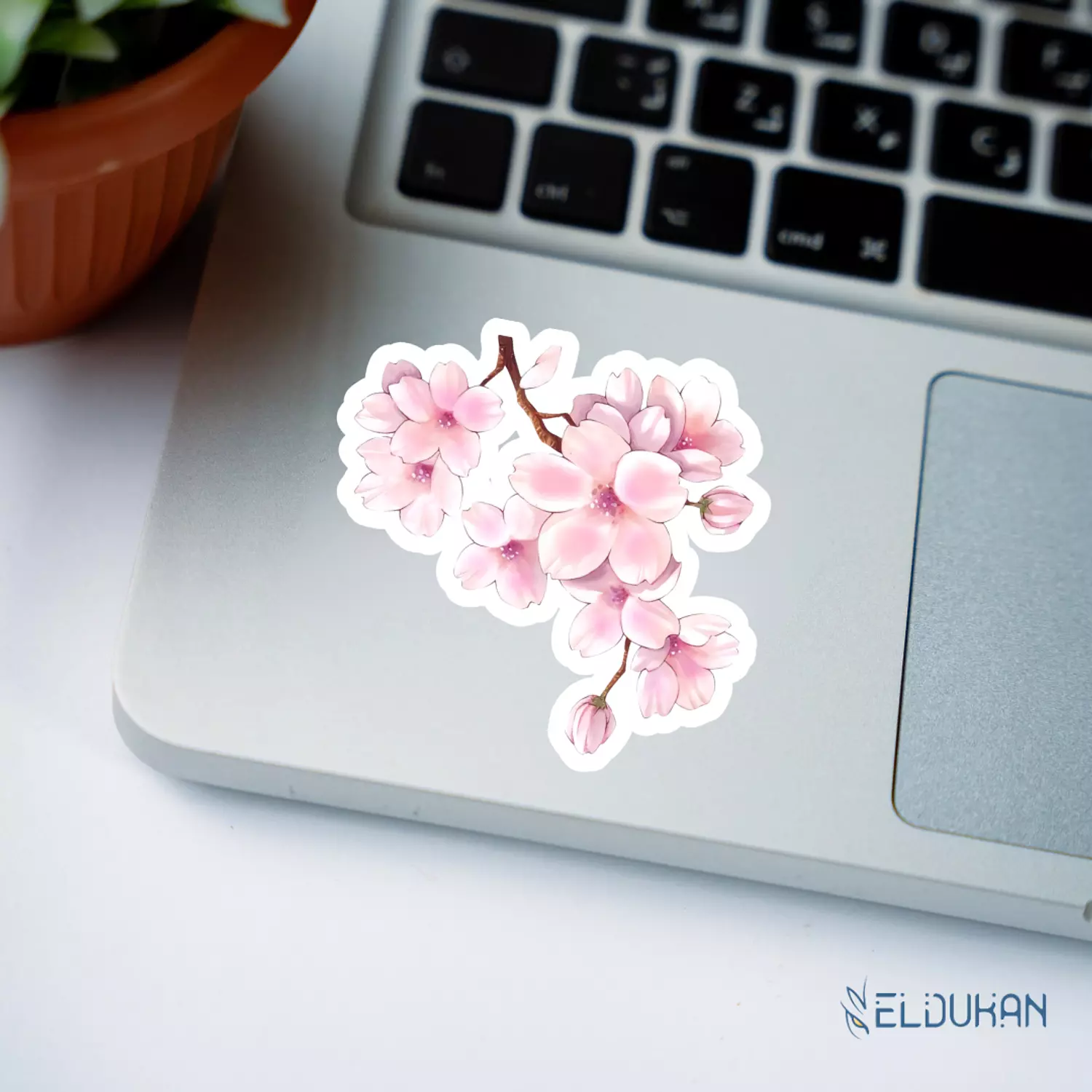 pink tree sticker image