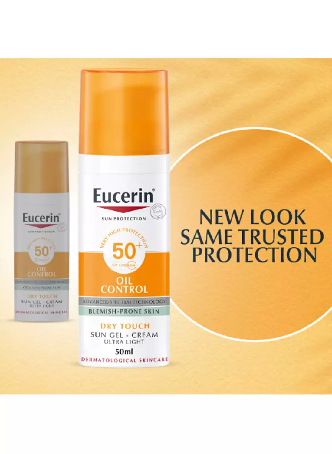 EUCERIN OIL CONTROL SUNSCREEN DRY TOUCH GEL CREAM SPF + 50 - 50 ML 4