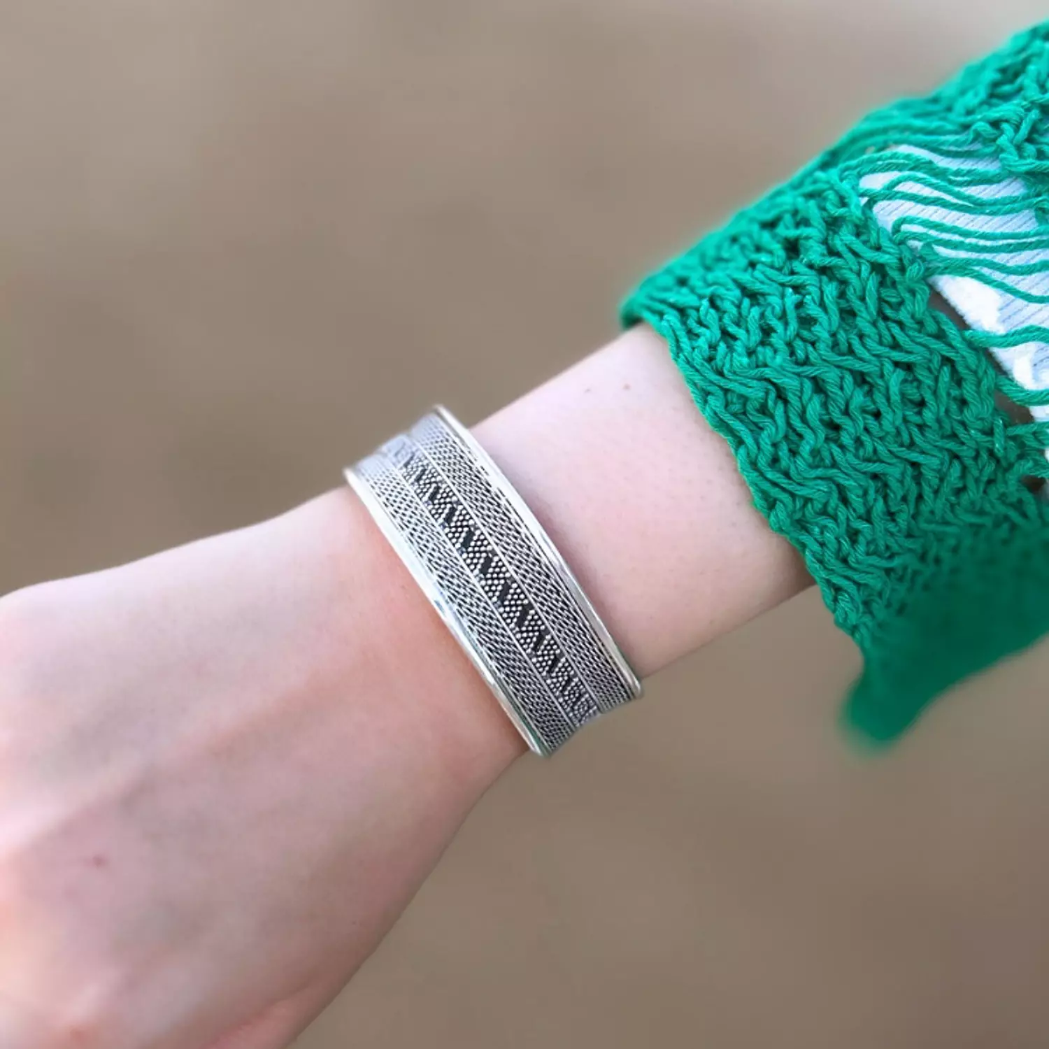 Meander siwi bangle  image