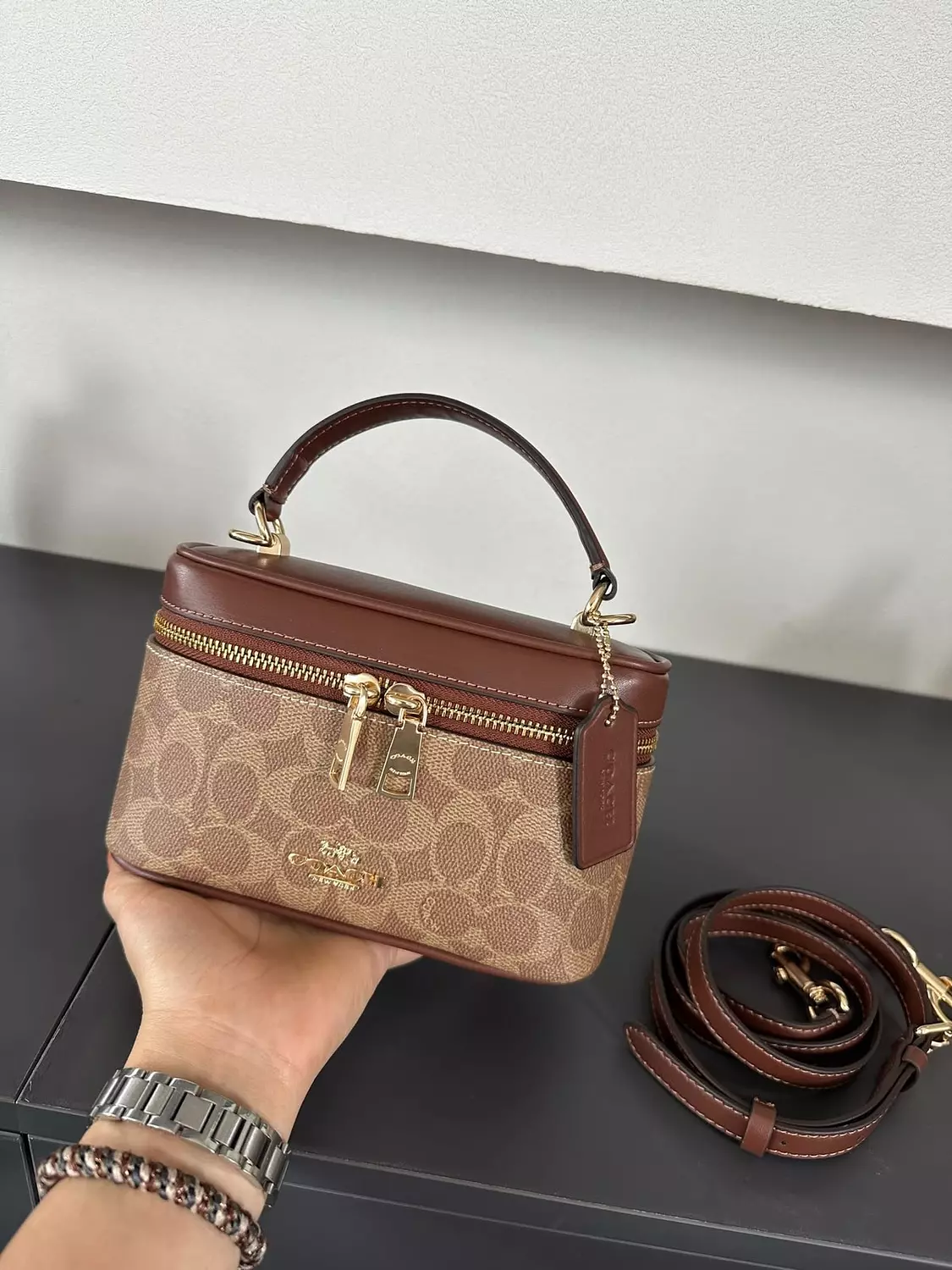 Coach box bag 3