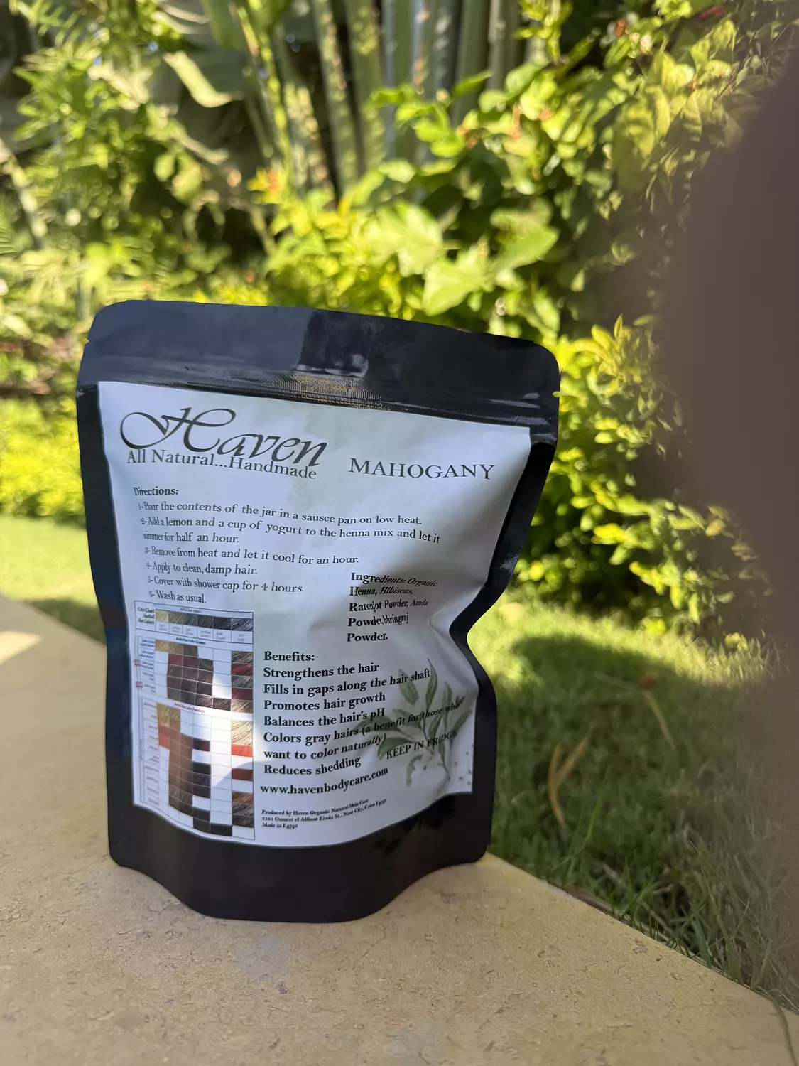 Henna Hair Color Mahogany  image