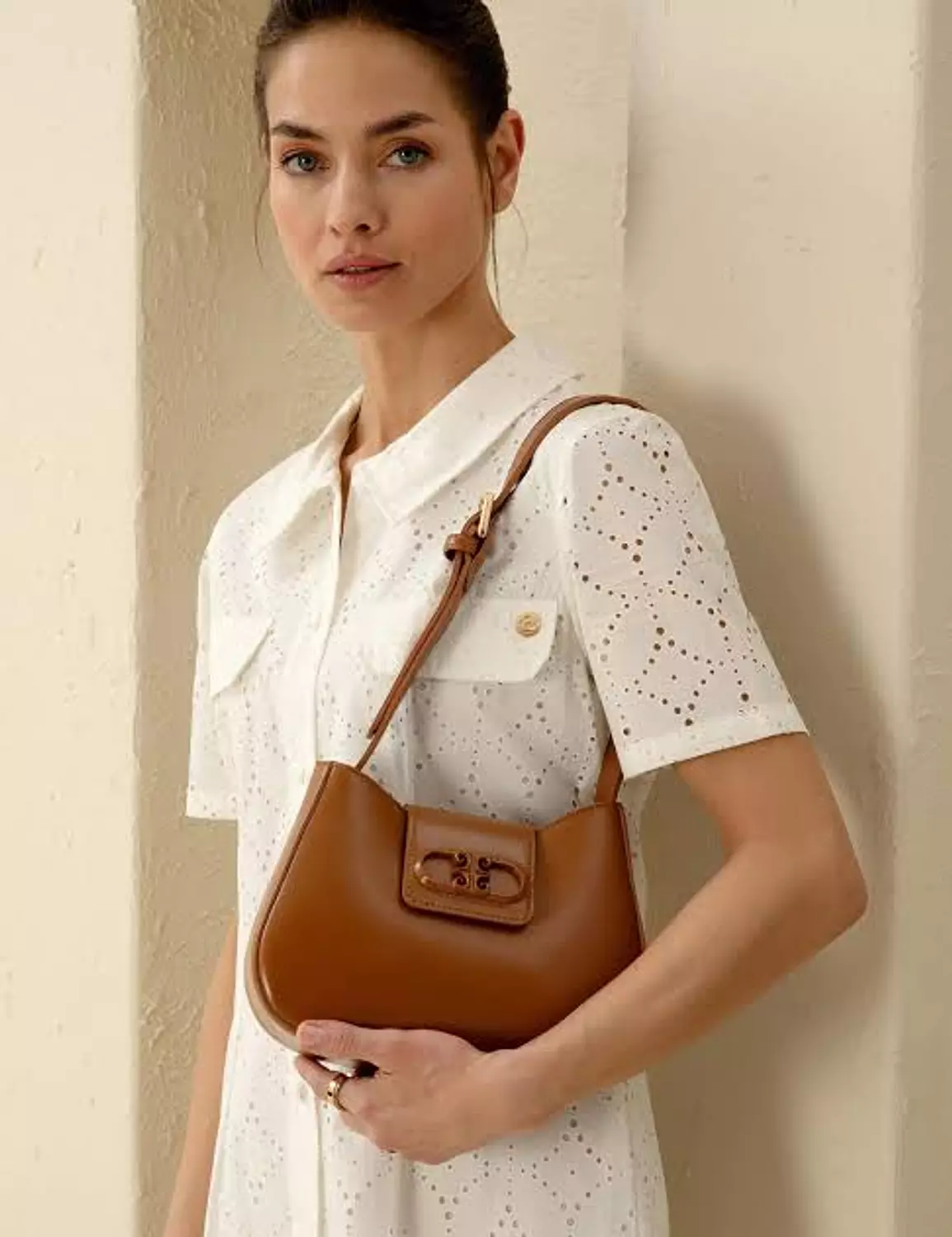 Pierre Cardin Shoulder Bag – Camel Brown image