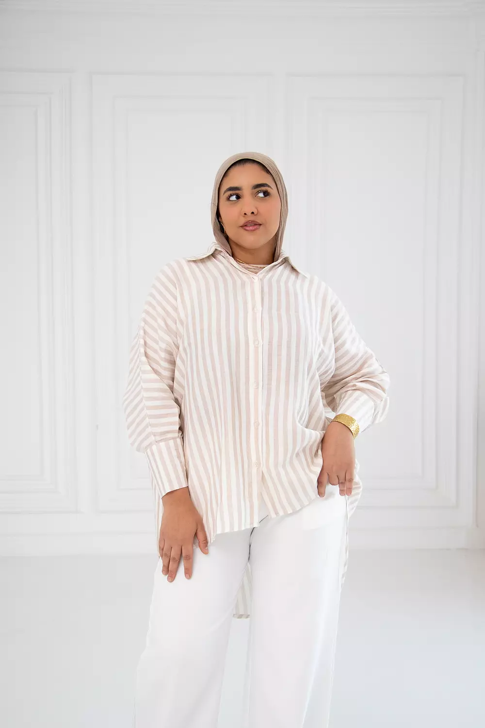 Oversized striped shirt 24