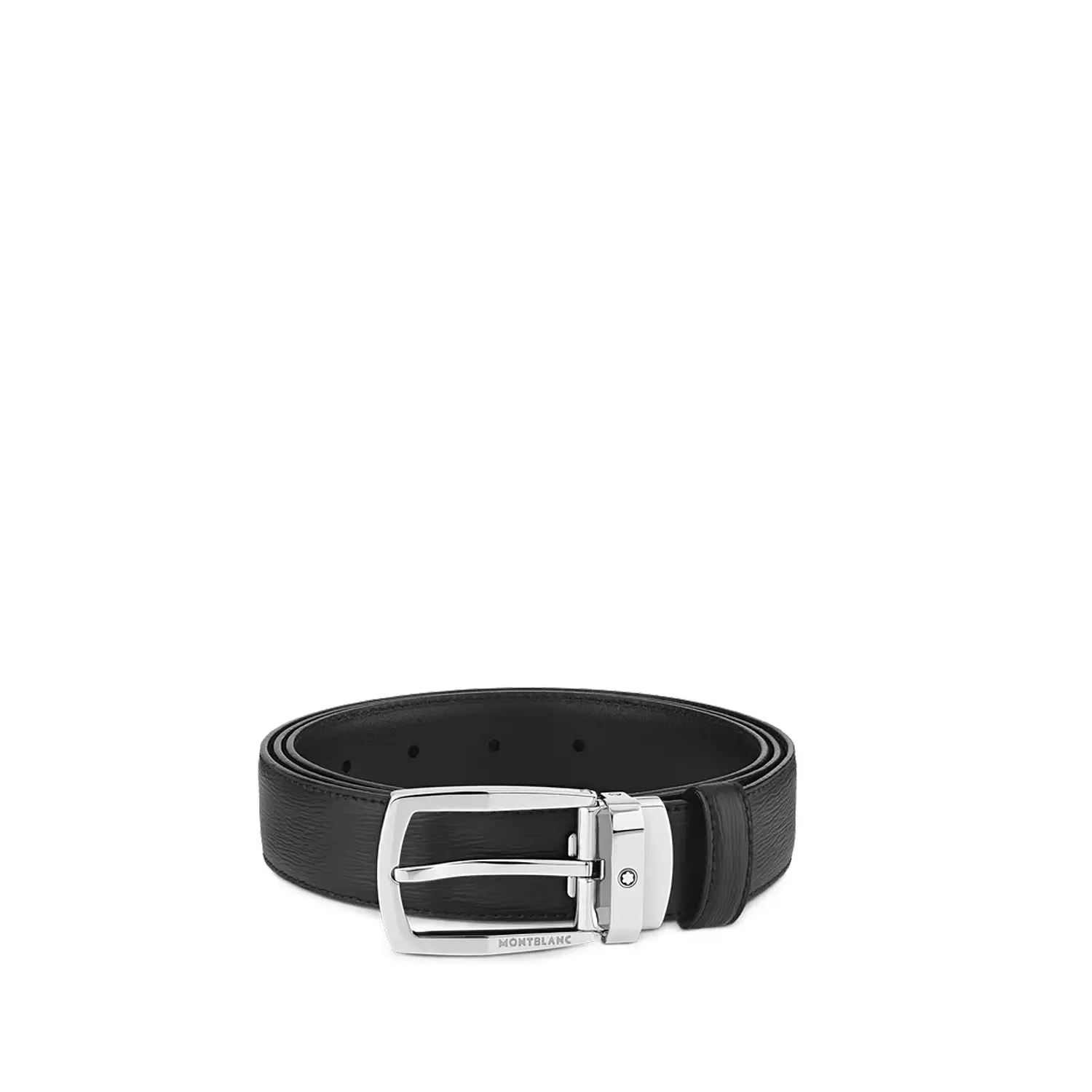 Montblanc Black. Leather Belt image