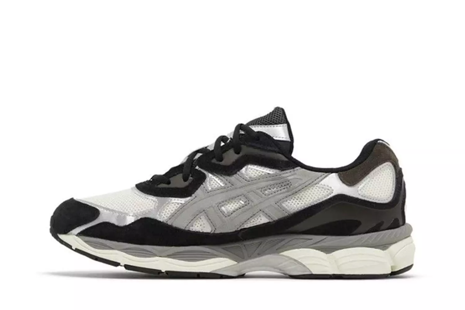Asics Gel-NYC sneakers in black and white  hover image