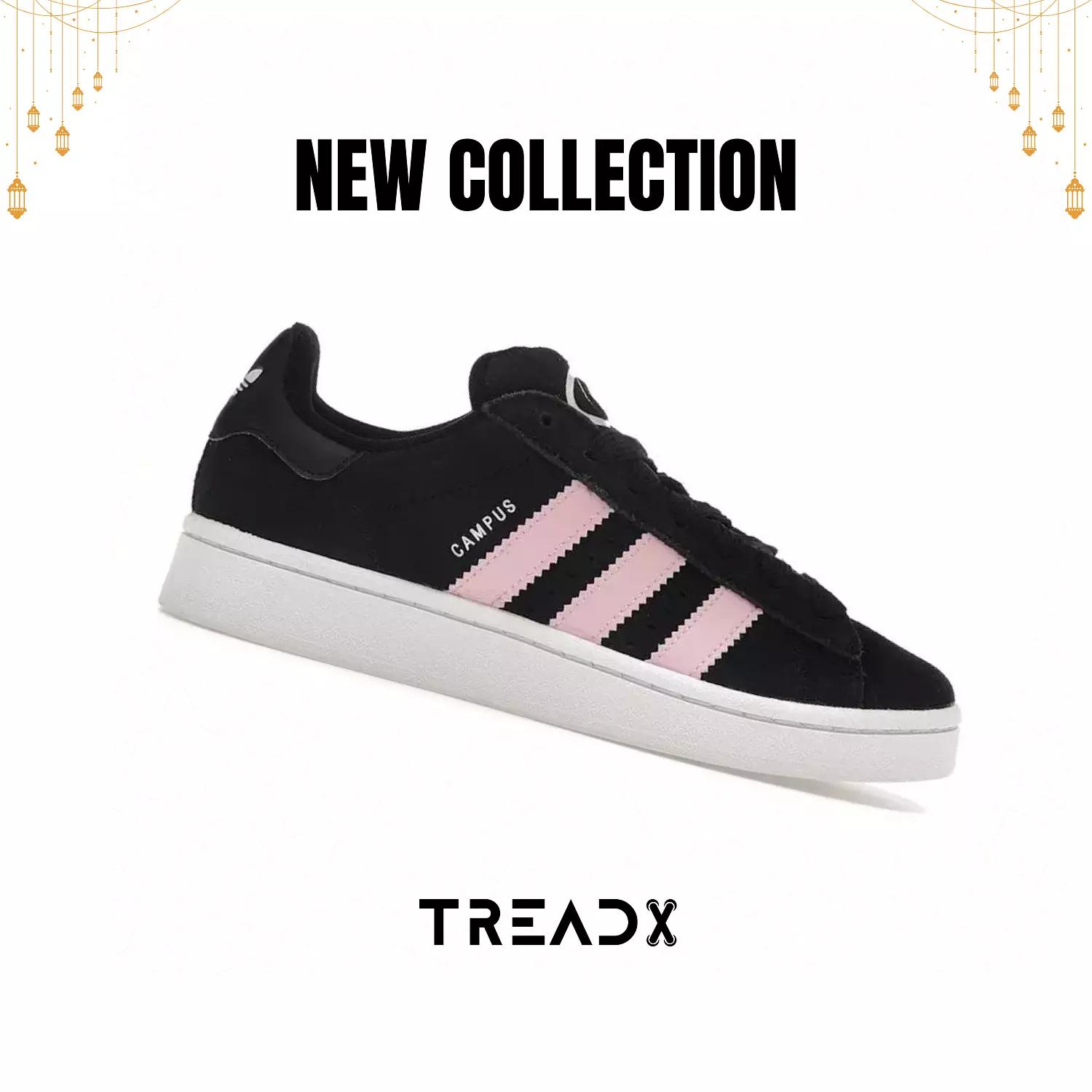 adidas Campus 00s Core Black True Pink hover image