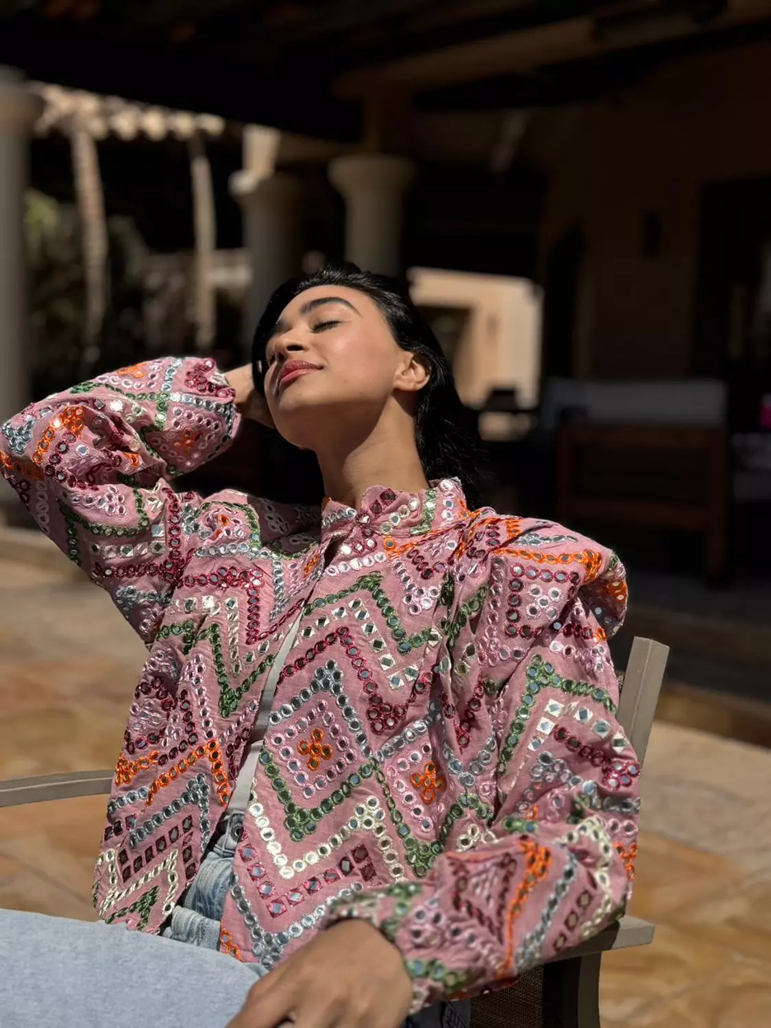 Pink Statement jacket  hover image