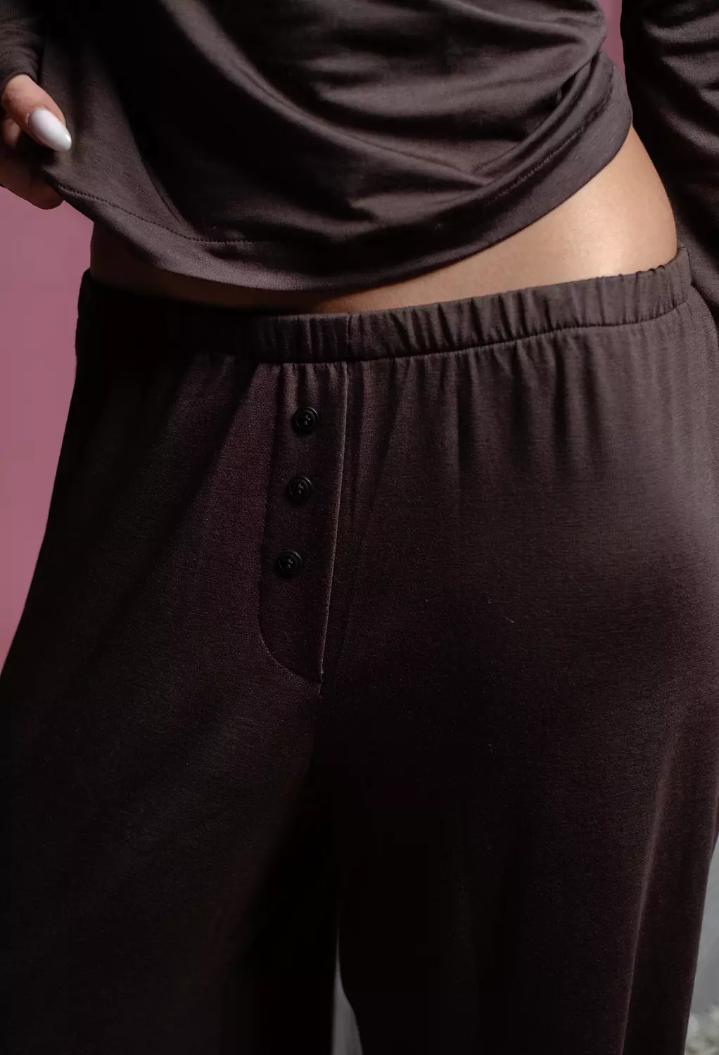 Midnight Cocoa PJ Set 3