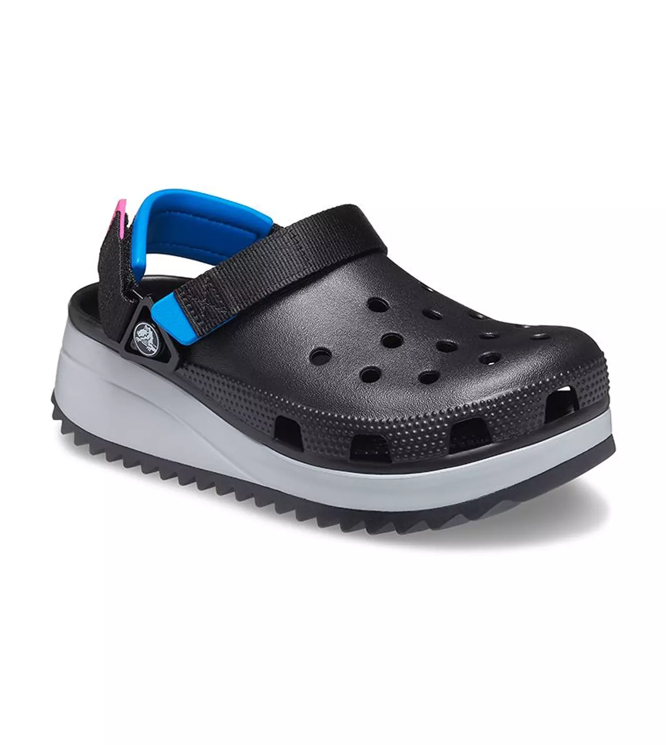 Hiker Clog-Black/Blue 1