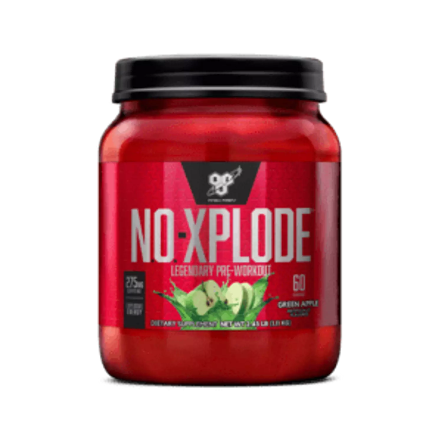 BSN N.O.-XPLODE Pre Workout Supplement with Creatine, Beta-Alanine, and Energy, image
