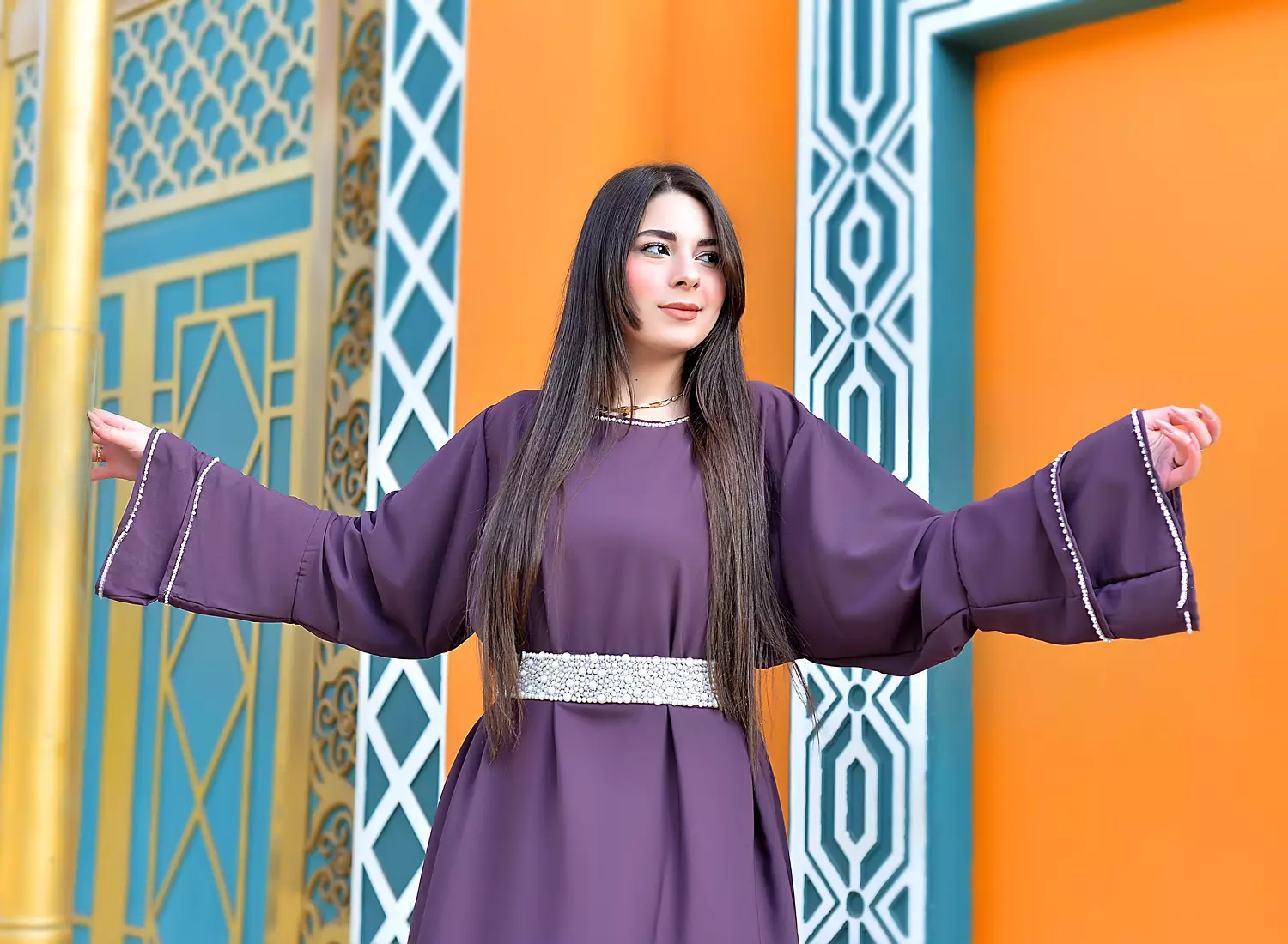 Ramadan Abaya Handmade 8