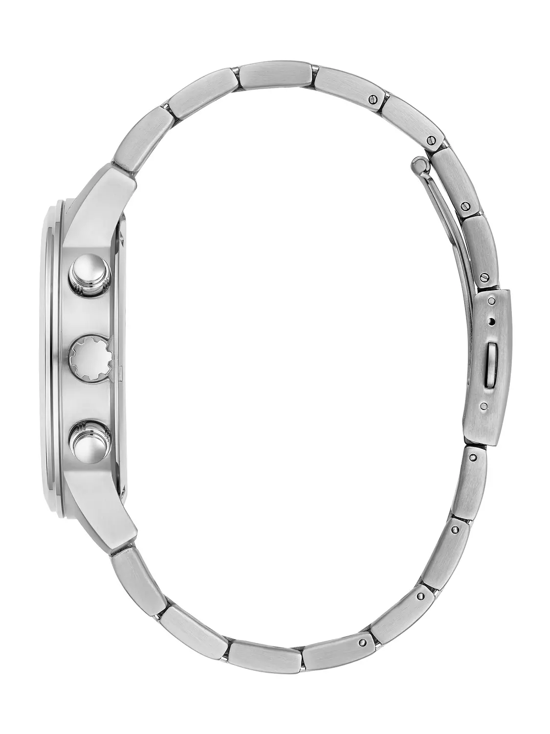 GUESS GW0627G1 ANALOG WATCH Men's Black Sunray Dial Silver Round Case/Silver  Stainless Steel Bracelet 1