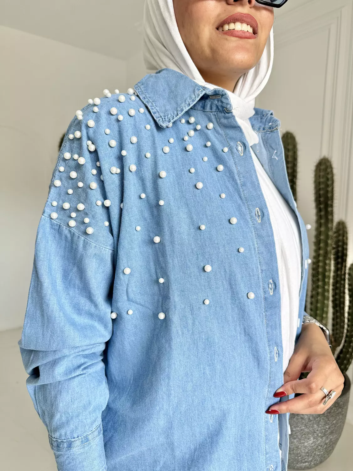 Pearl Denim Shirt 21