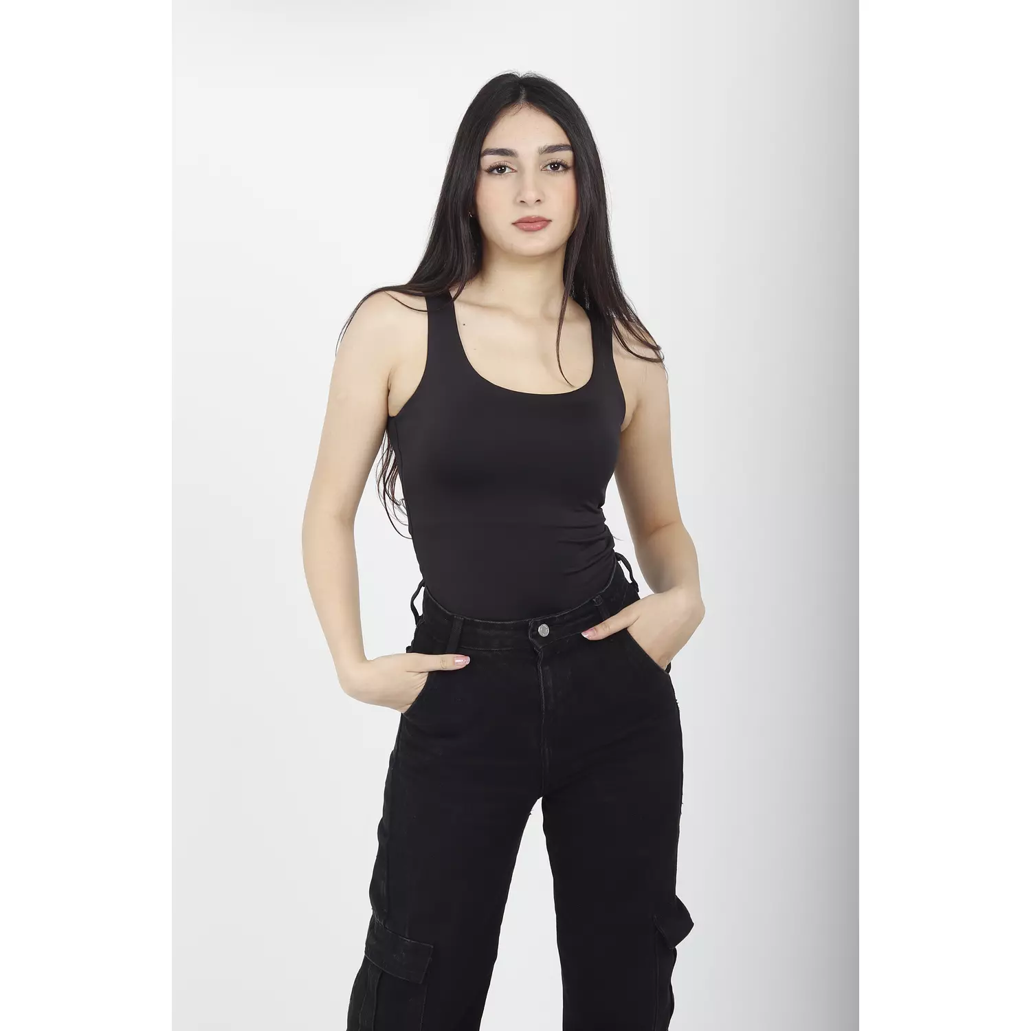 NEW-tank top double layered (70% cotton /30% polyester) 20