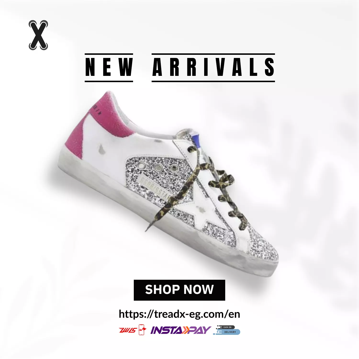golden goose  super-star embellished leather image