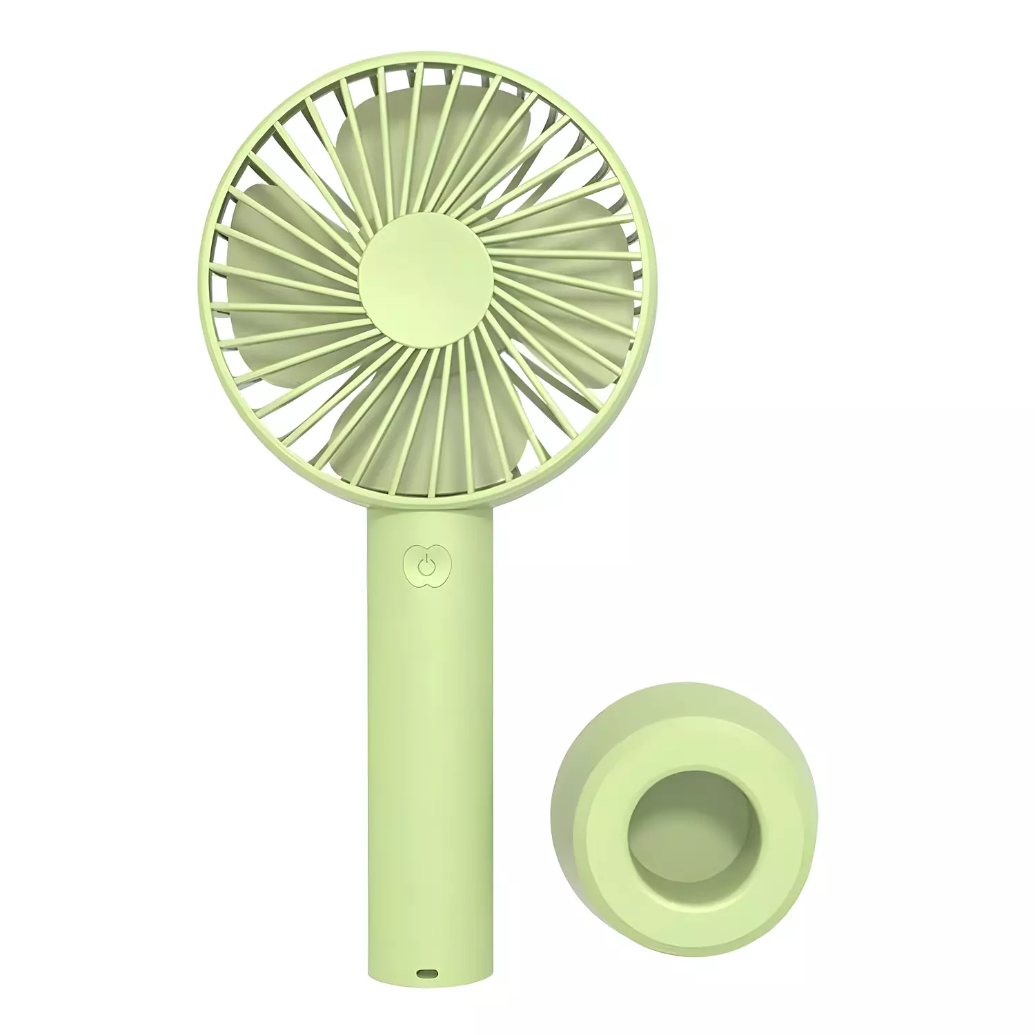SS-2 Rechargeable Handheld Fan - 3 Speeds - GREEN hover image