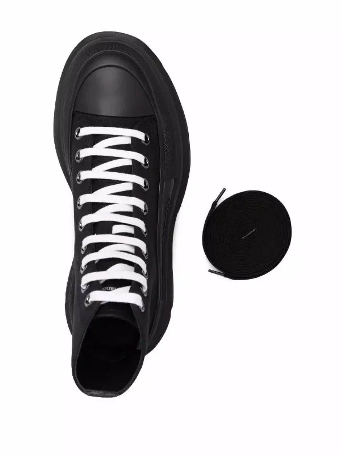 Alexander McQueen Tread Slick sneakers in black 2