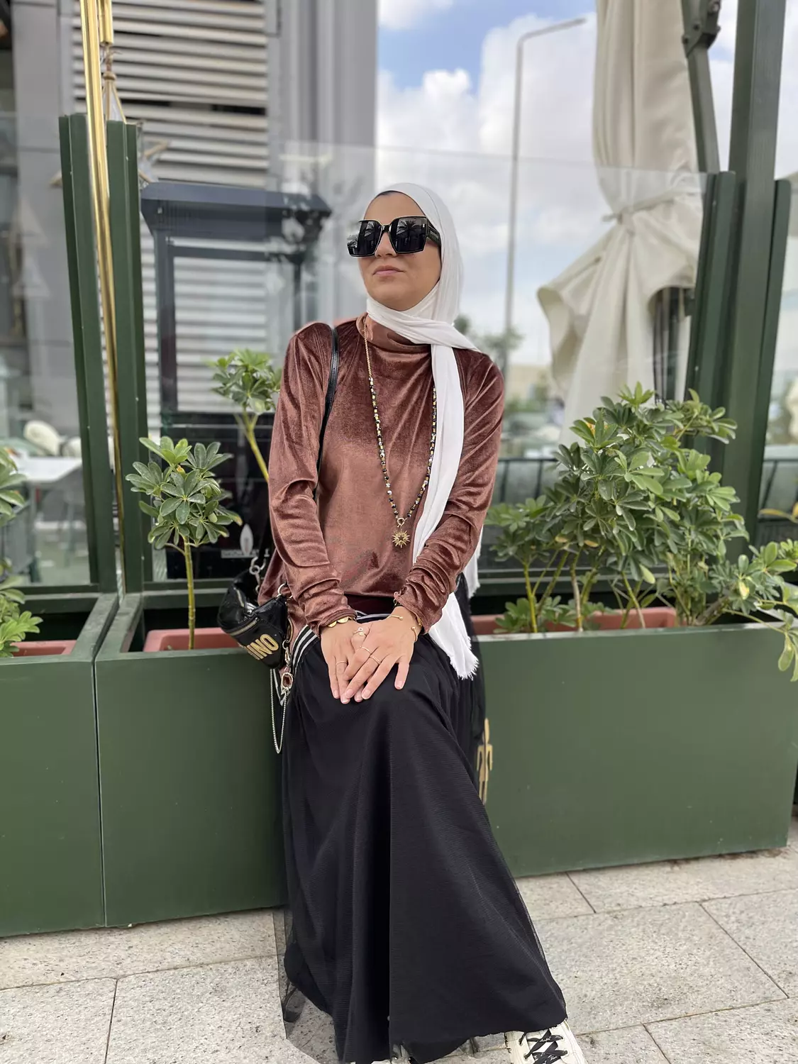 Winter Copper dress  2