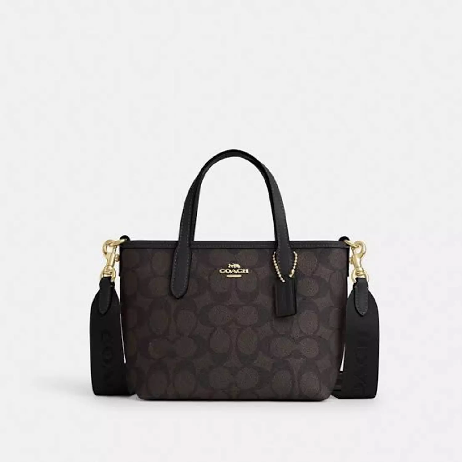 Coach City Mini Tote Bag In Signature Canvas image