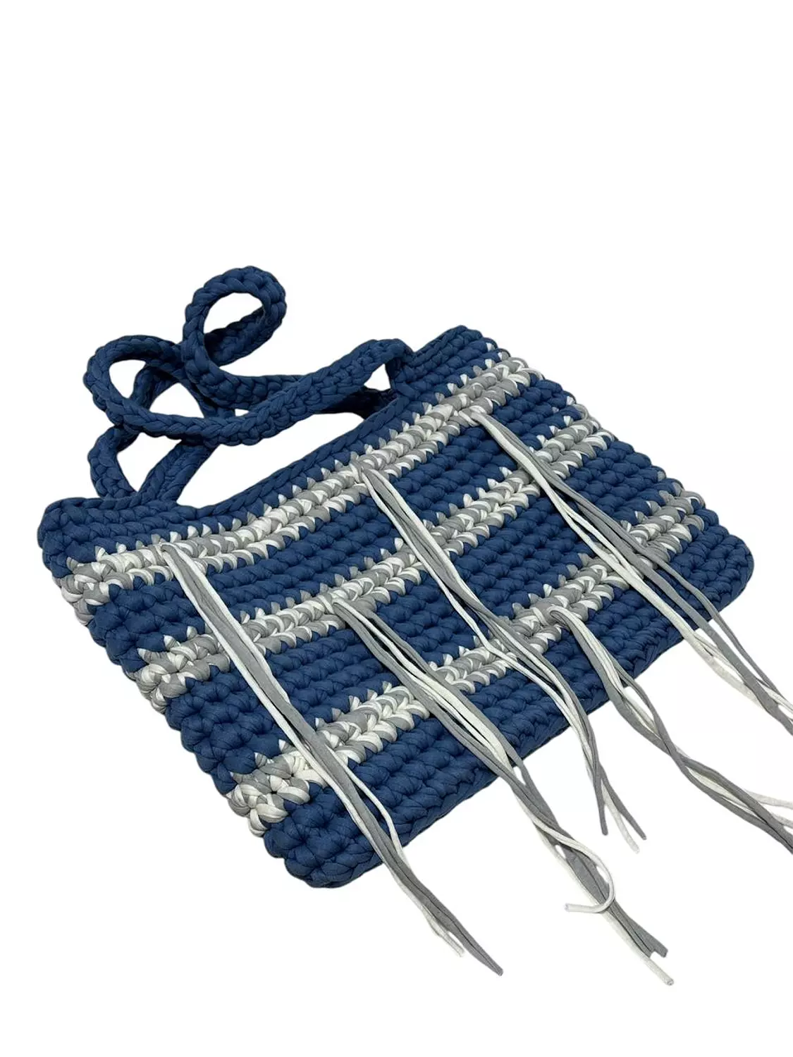 Crochet Bag - Blue hover image