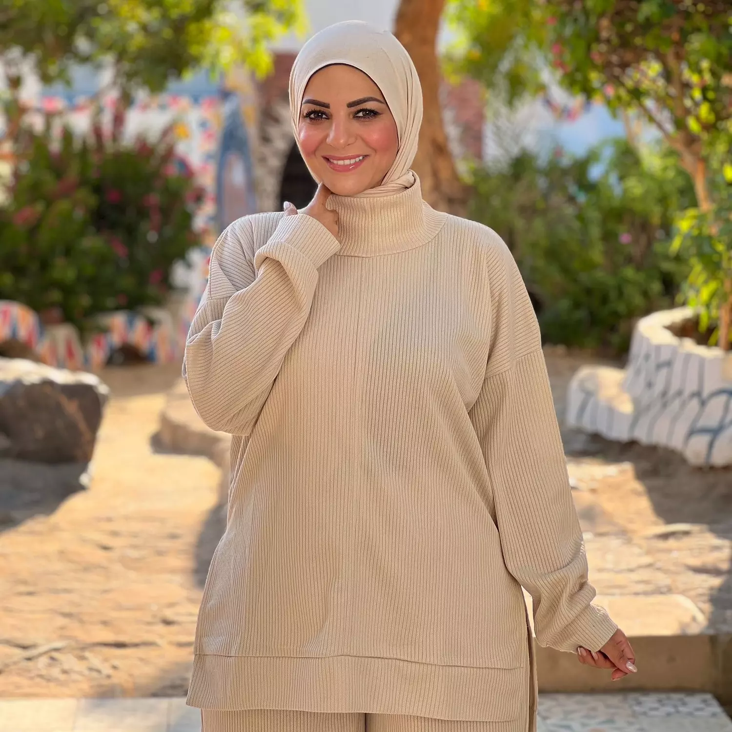 Winter Ribbed Suit  4