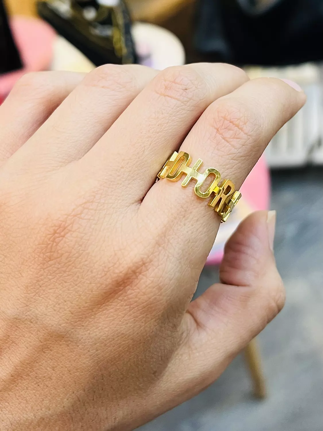 Di*r ring free size  image