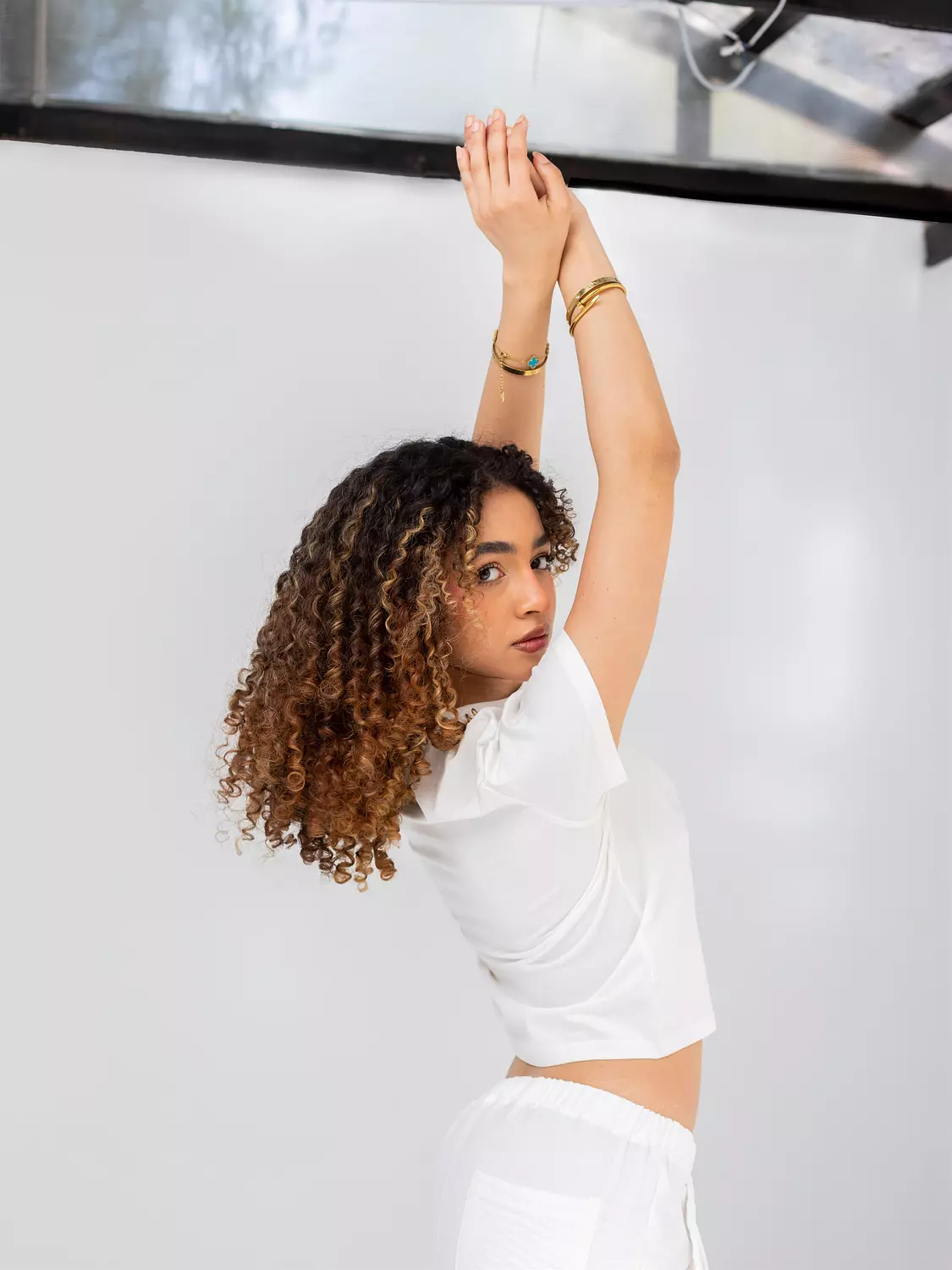 Round Neck T-shirt | White hover image