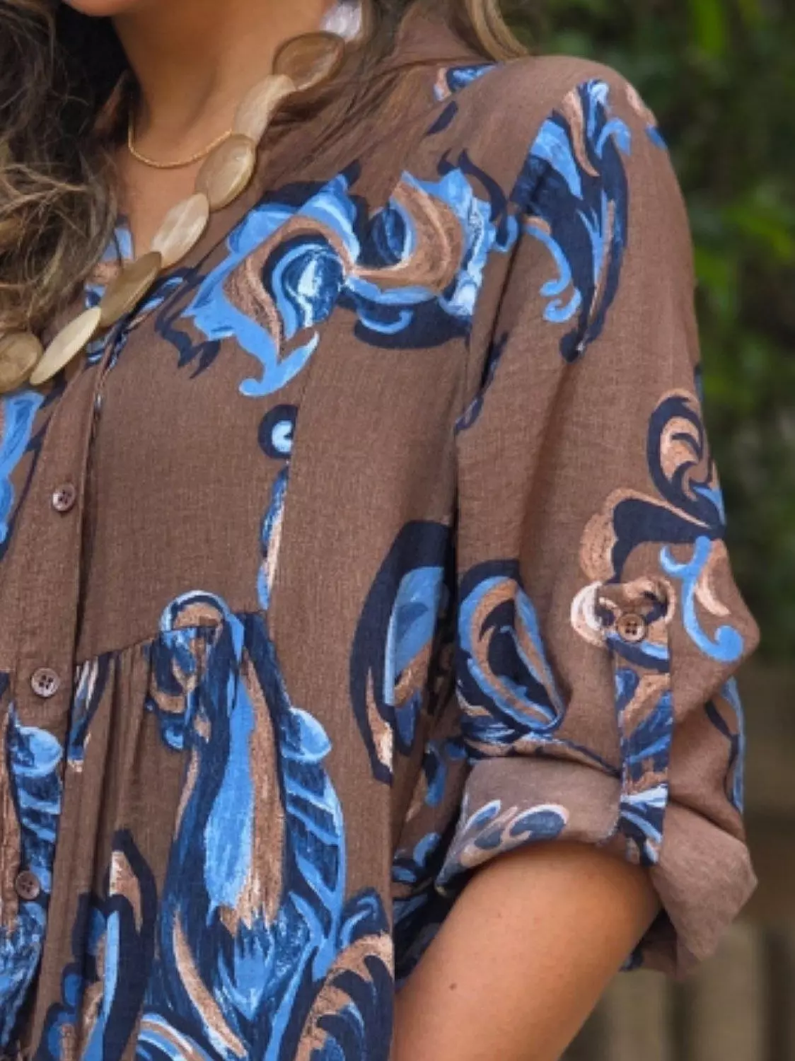 Brown boho dress  3