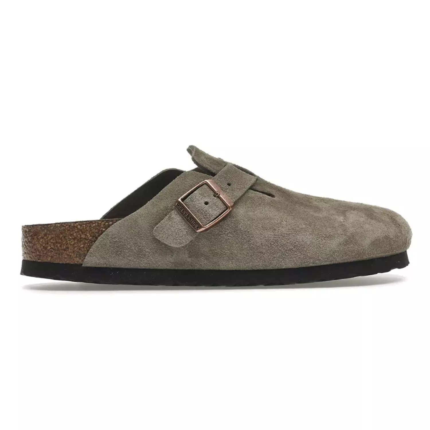 Birkenstock Boston Soft Footbed – Suede Taupe image