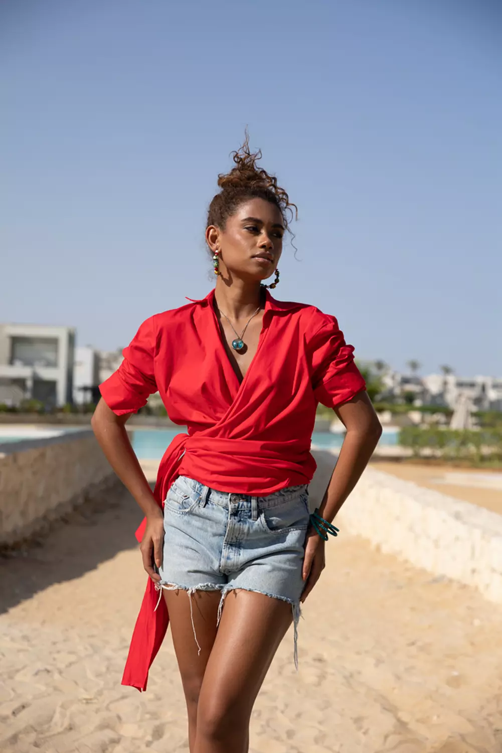 Red Blouse 1