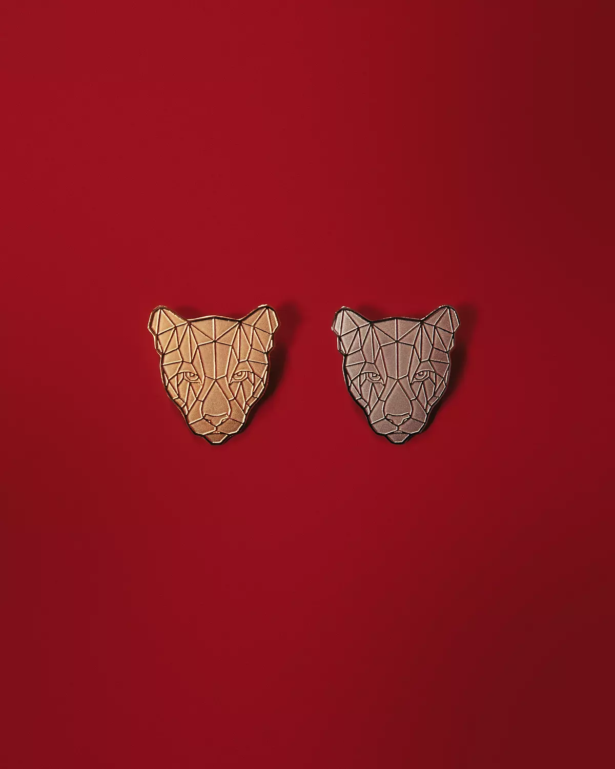 The Tiger-Silver Pin image