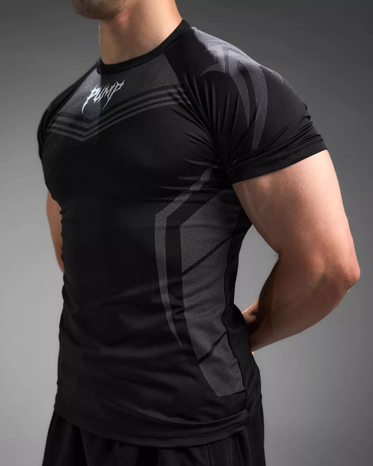 WARRIOR COMPRESSION TEES - black 7