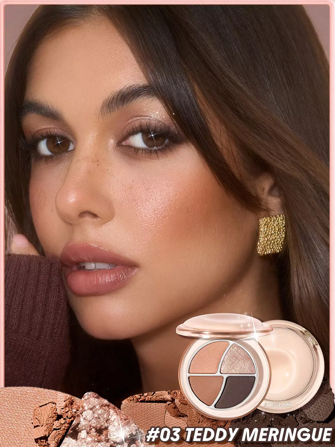 SHEGLAM Daydreamer Mini Palette-Teddy Meringue 4