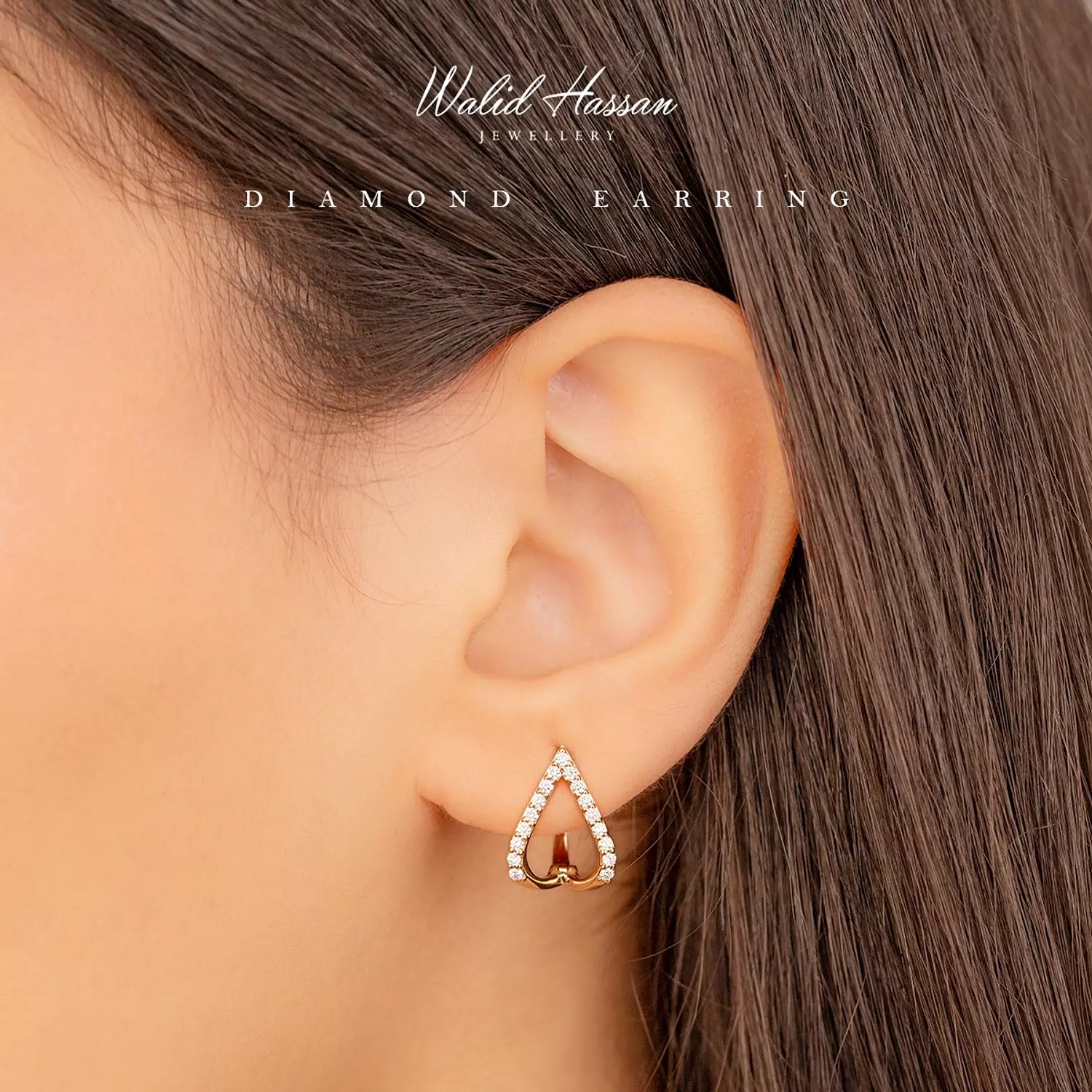 diamond earring 877