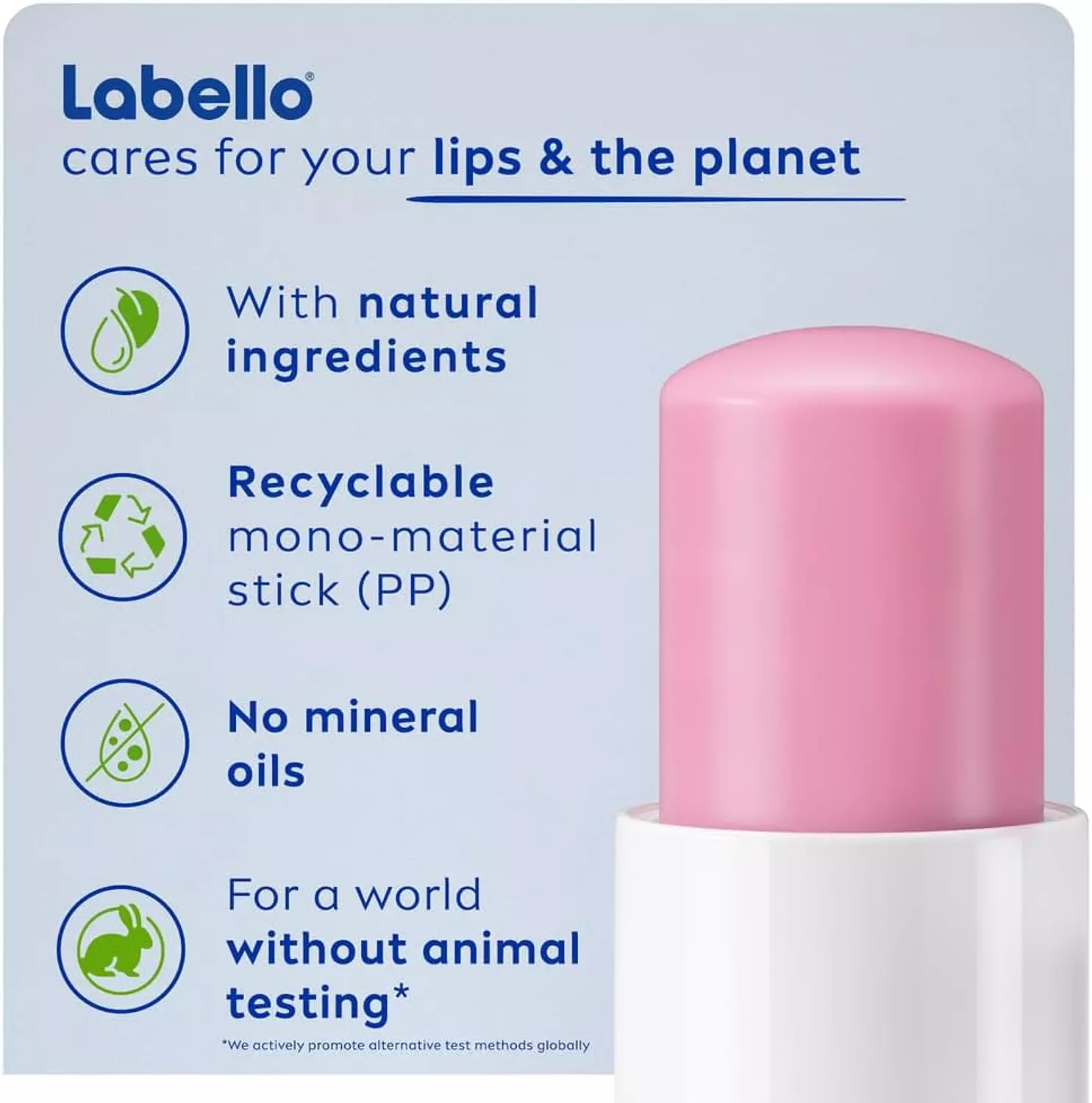 LABELLO ROSE TINTED LIP BALM SOFT ROSE 4.8 GM 3