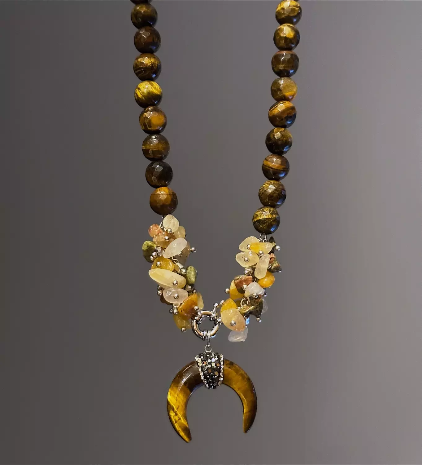 Tiger Agate Necklace hover image