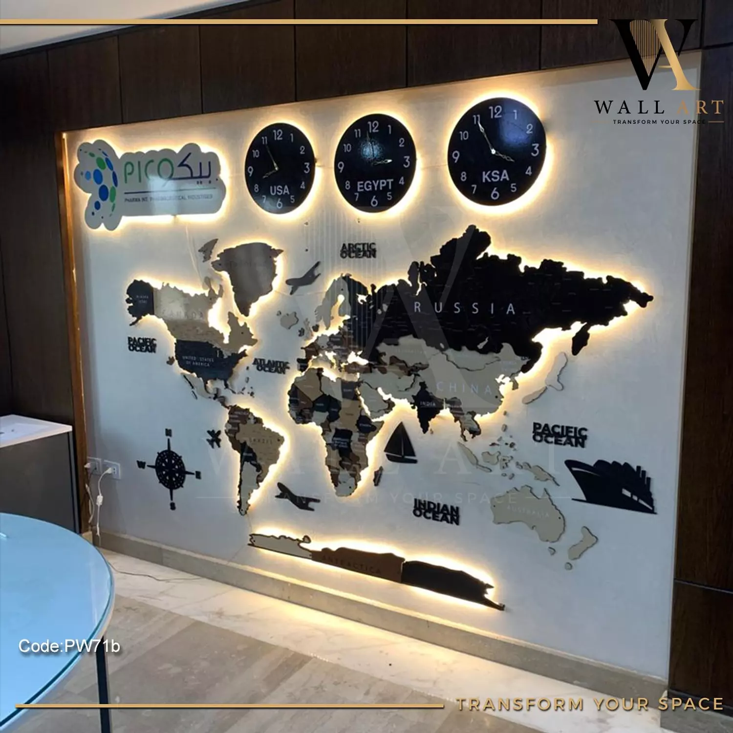 PW71- Printed Layer Map  image