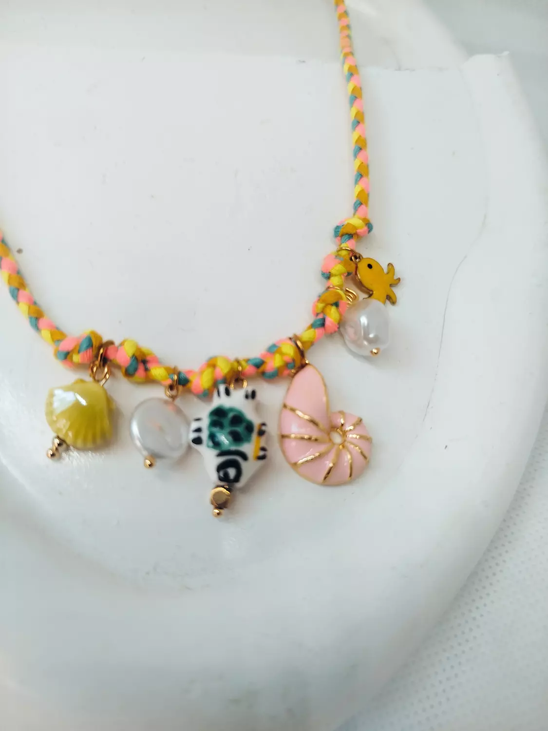 Summer charms necklace  hover image