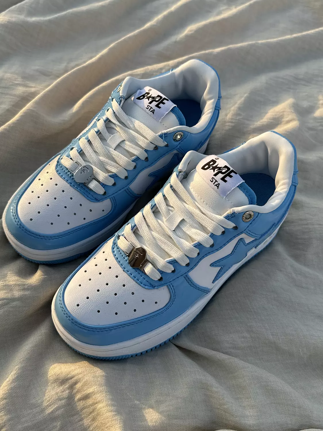Bapesta Two Tone Light Blue image