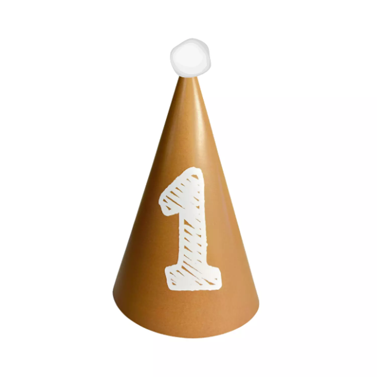 1st Birthday Brown Hat image