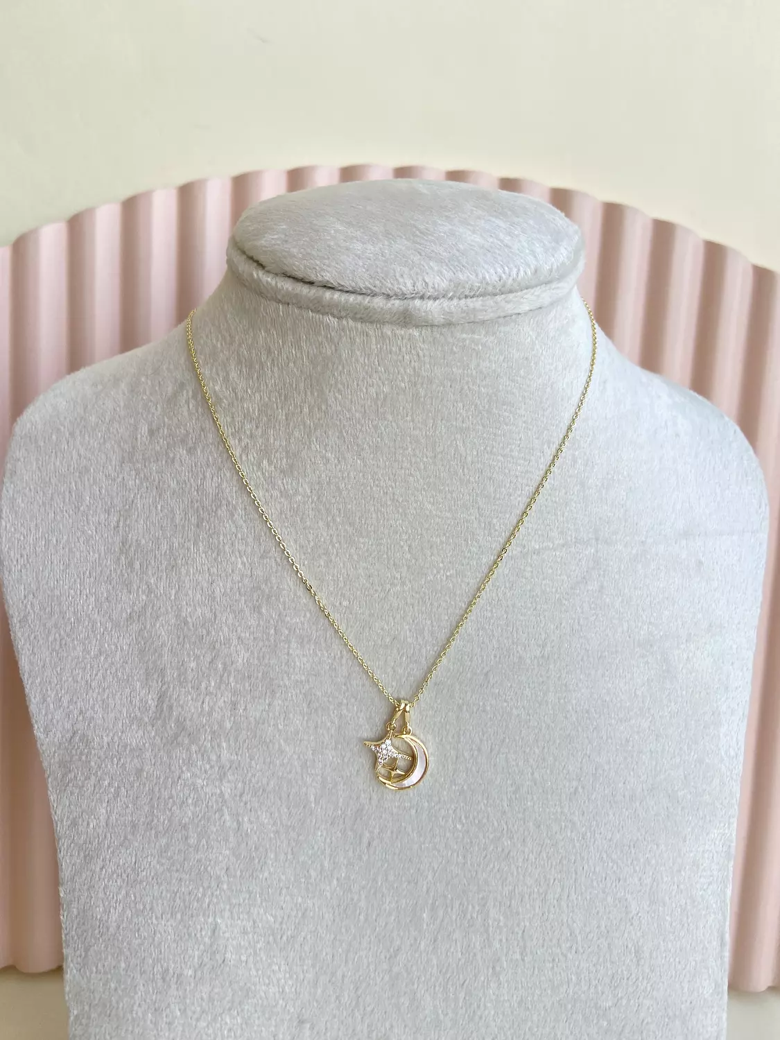 Moon x Star necklace image