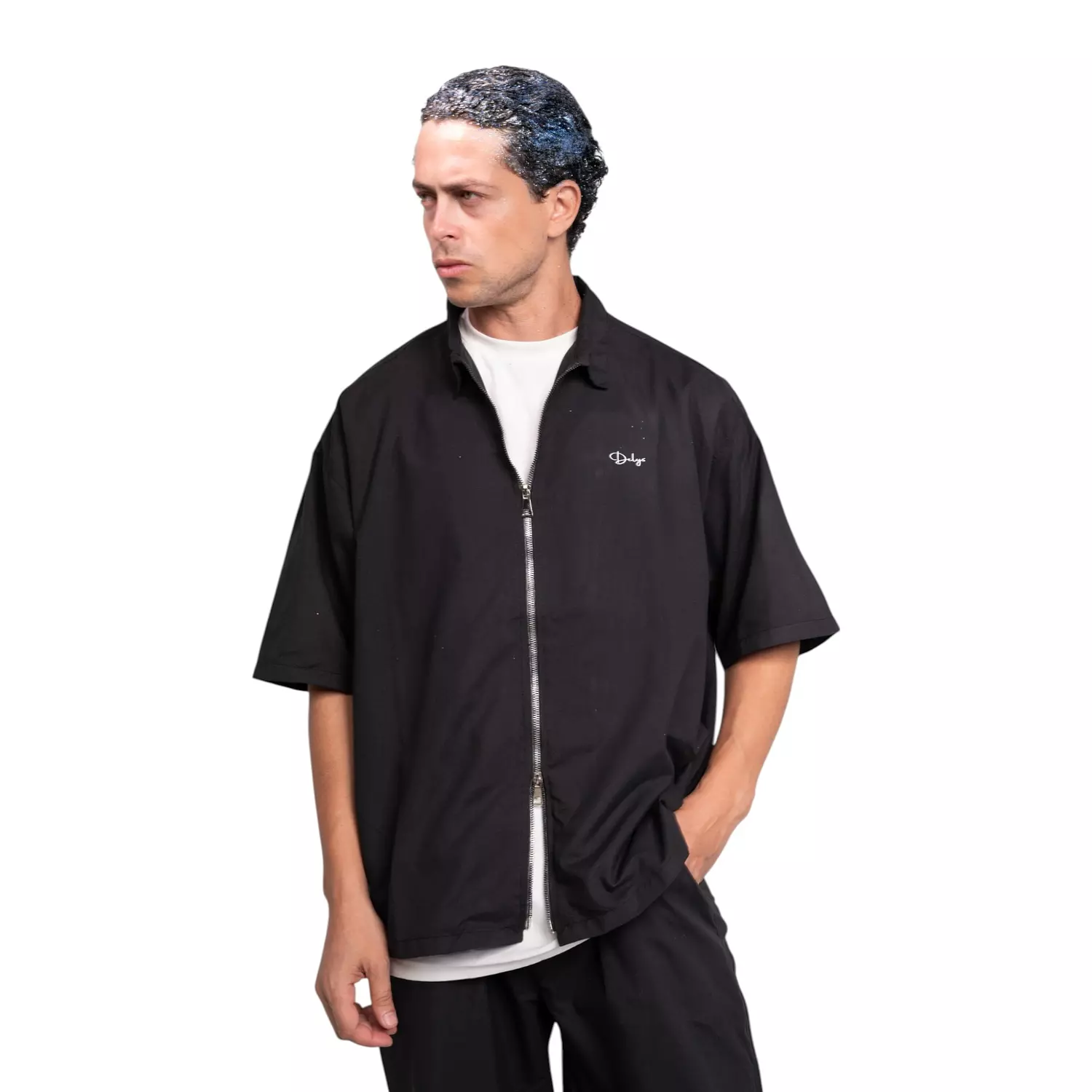 s3 2zippers  SUIT Microfiber  4