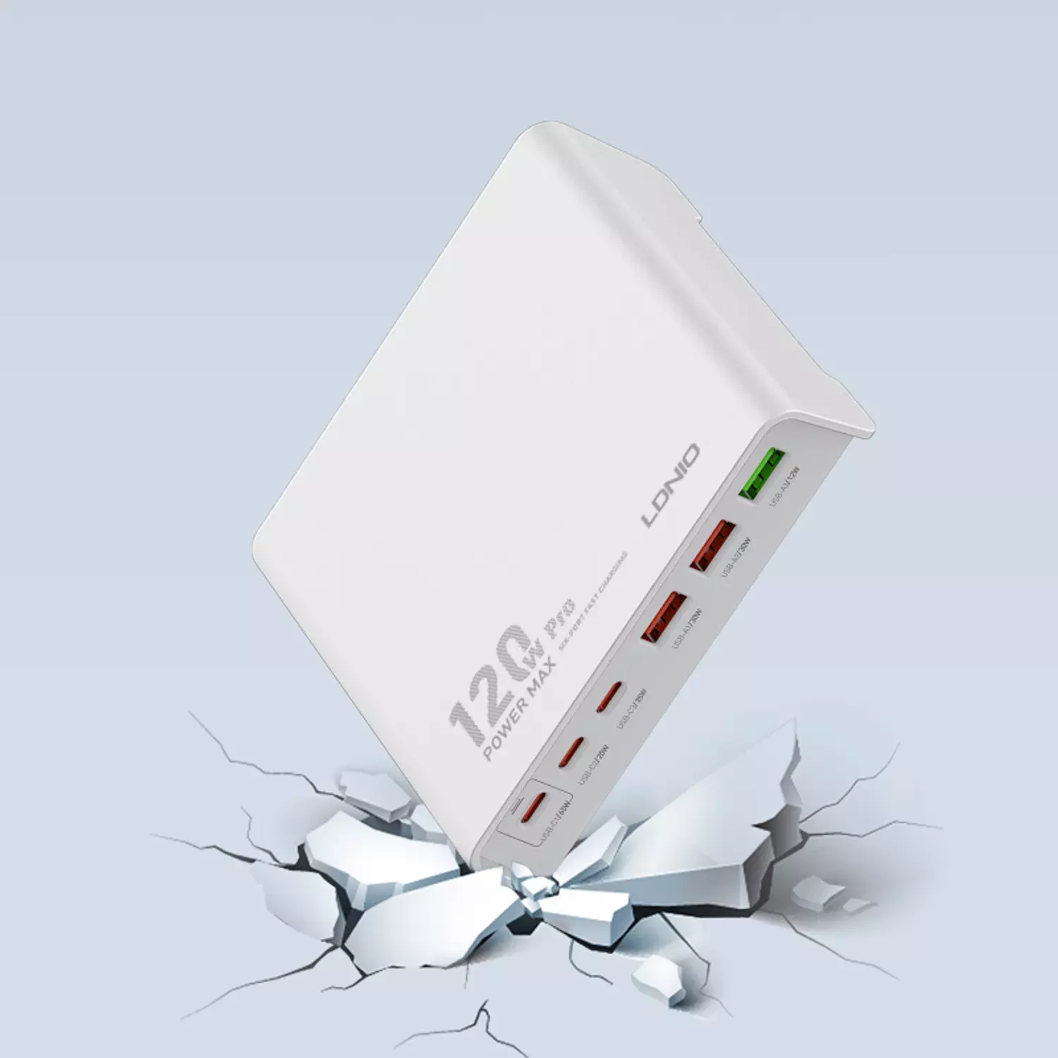 CHARGER LDNIO 120W Q605 2