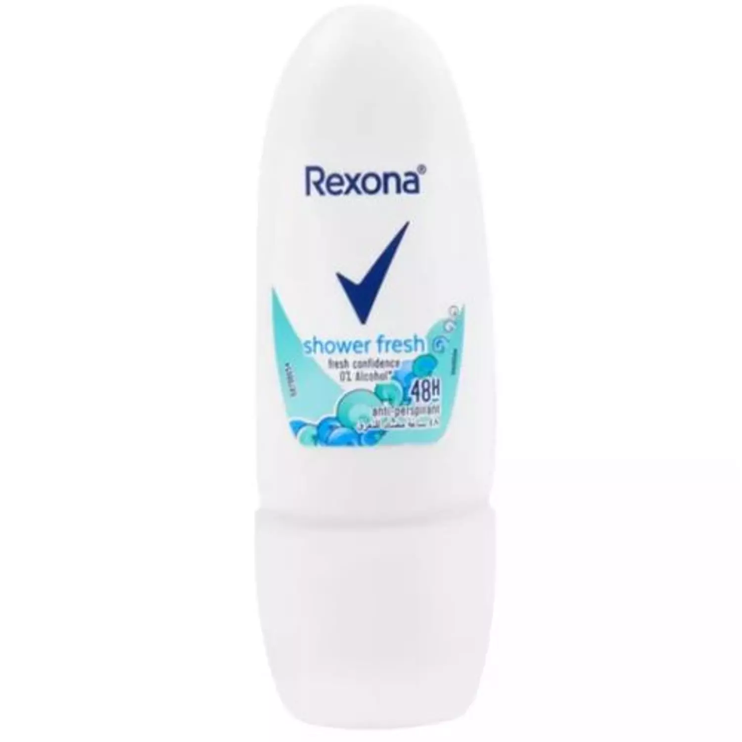 REXONA ROLL ON SHOWER FRESH FOR WOMEN-TURQOUISE- 20 ML image