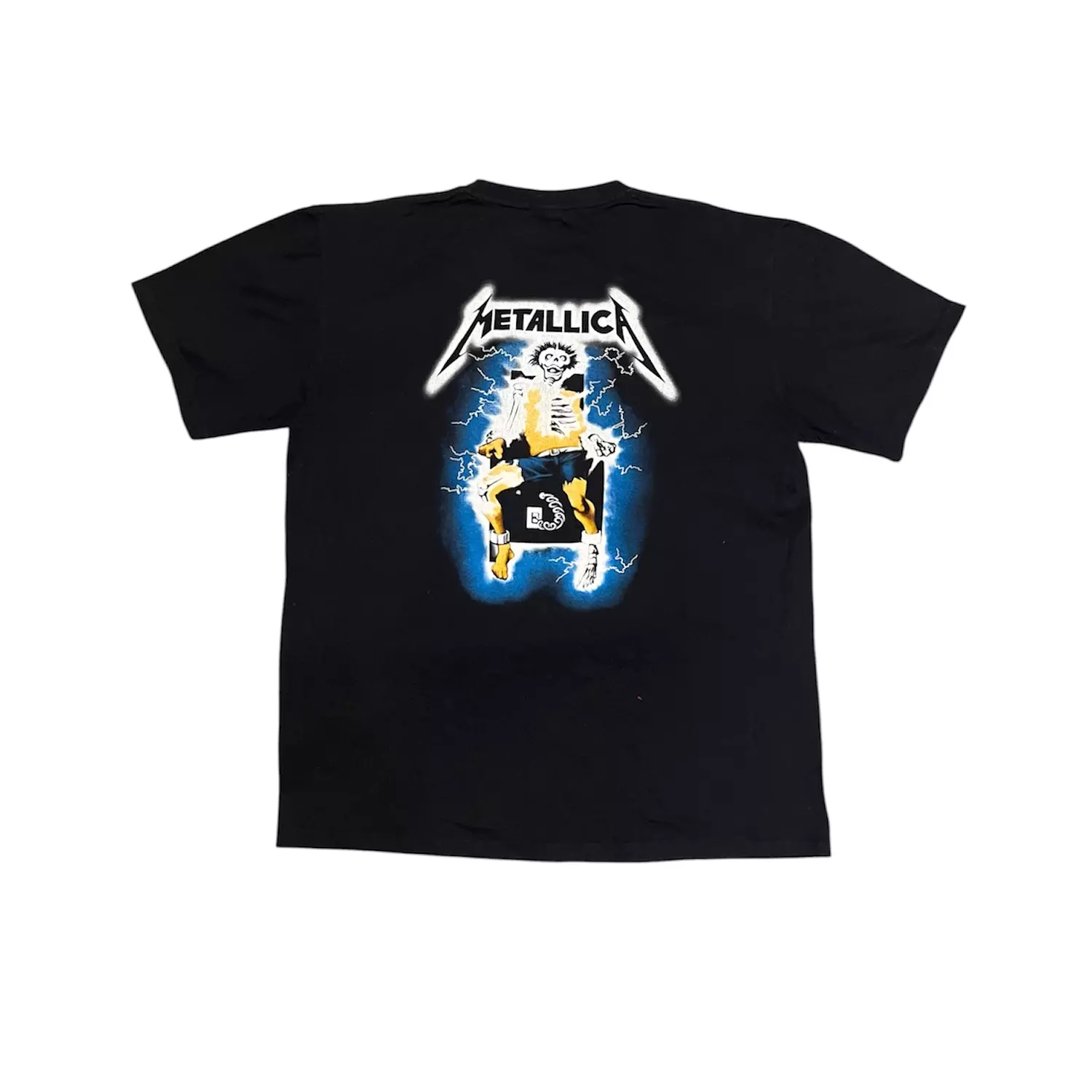 Vintage Metallica electric chair tee 3