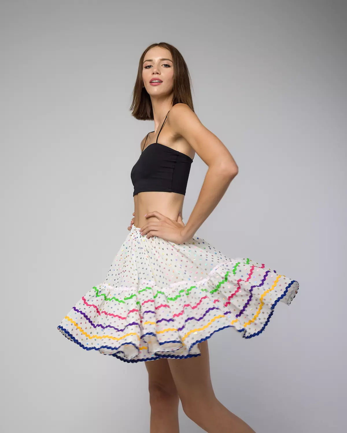 THE CLOCHE ZIGZAG SKIRT image