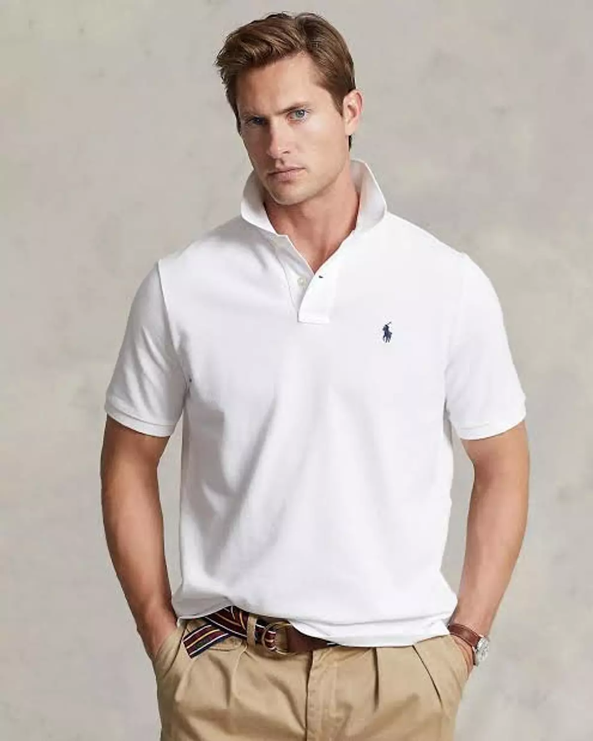 The Iconic Classic Fit Mesh Polo image
