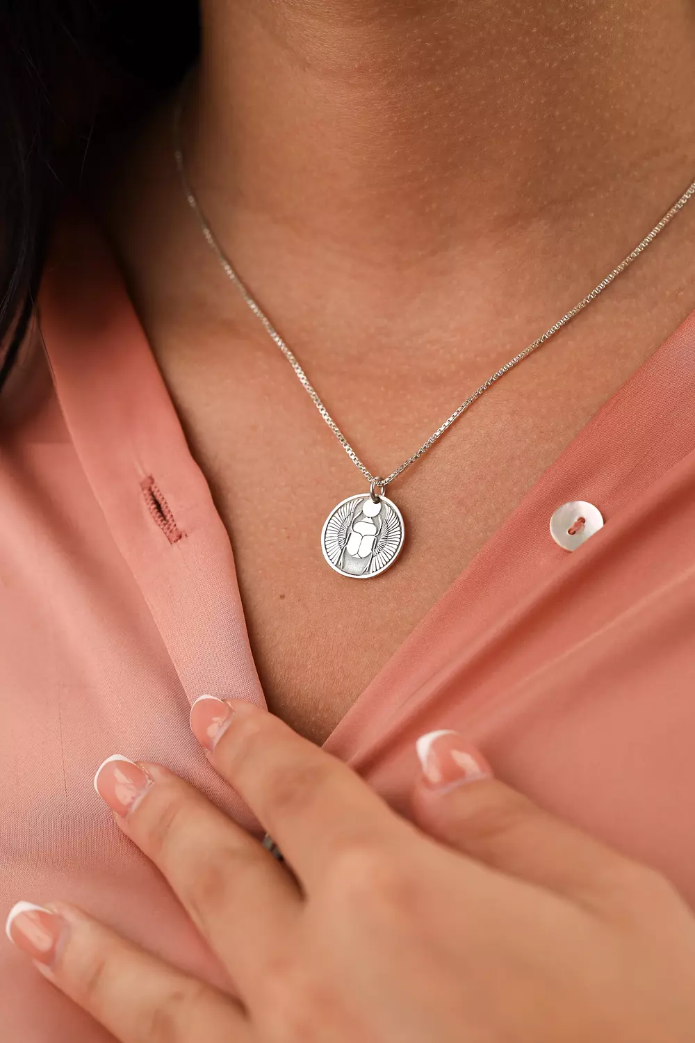 Scarab necklace image